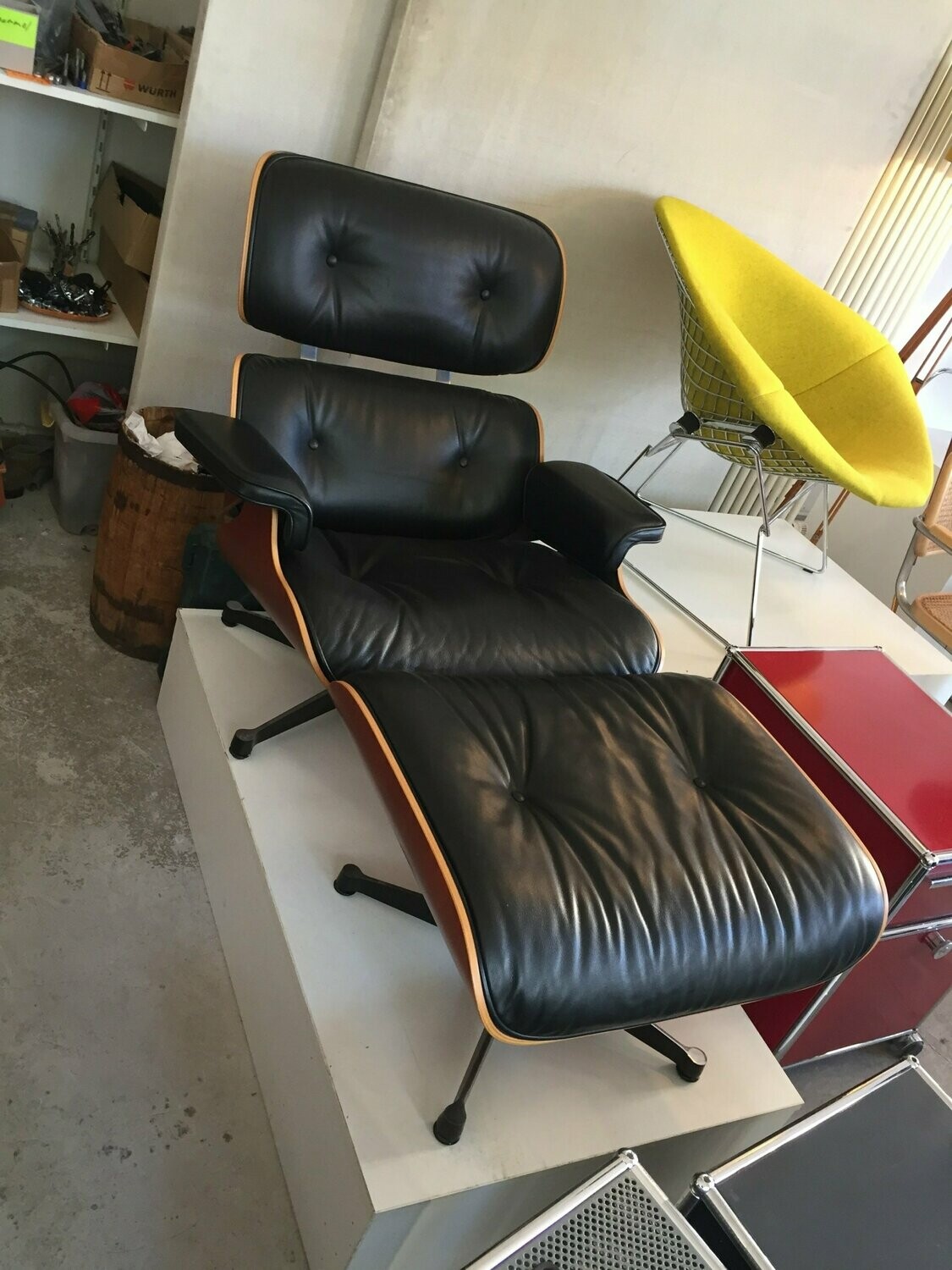 Eames Lounge Chair Sessel & Ottoman  VITRA