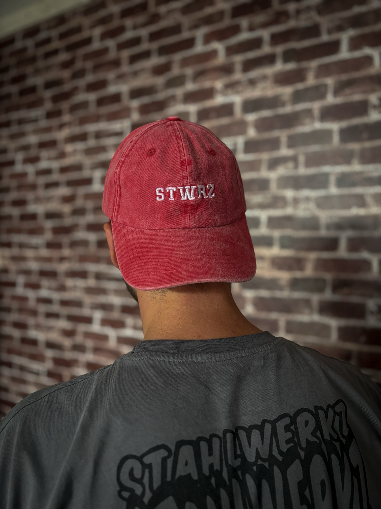 Dad Cap Red