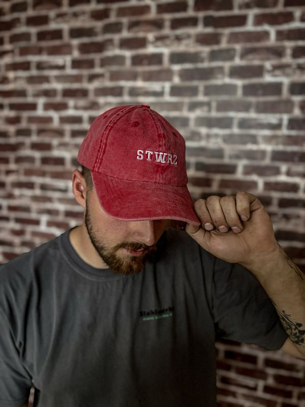 Dad Cap Red