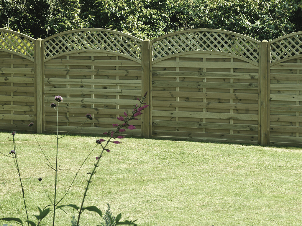 ARCHED LATTICE TOP PANELS