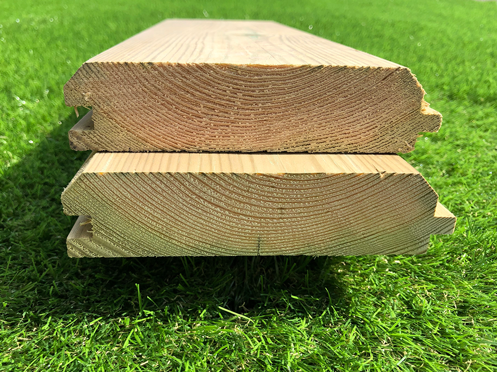 HEAVY DUTY SHED CLADDING, Sizes currently in stock:: 34mm Heavy Duty Flat