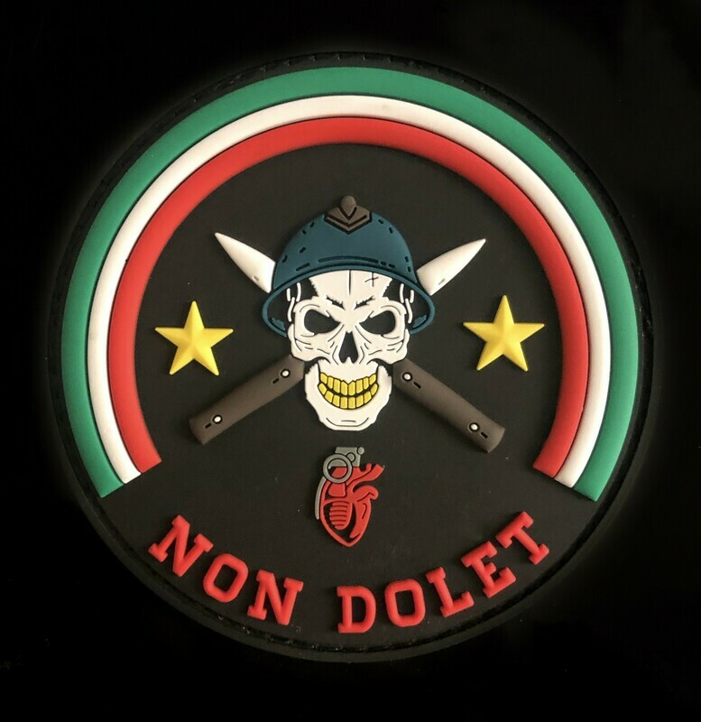 PATCH NON DOLET BLACK PVC