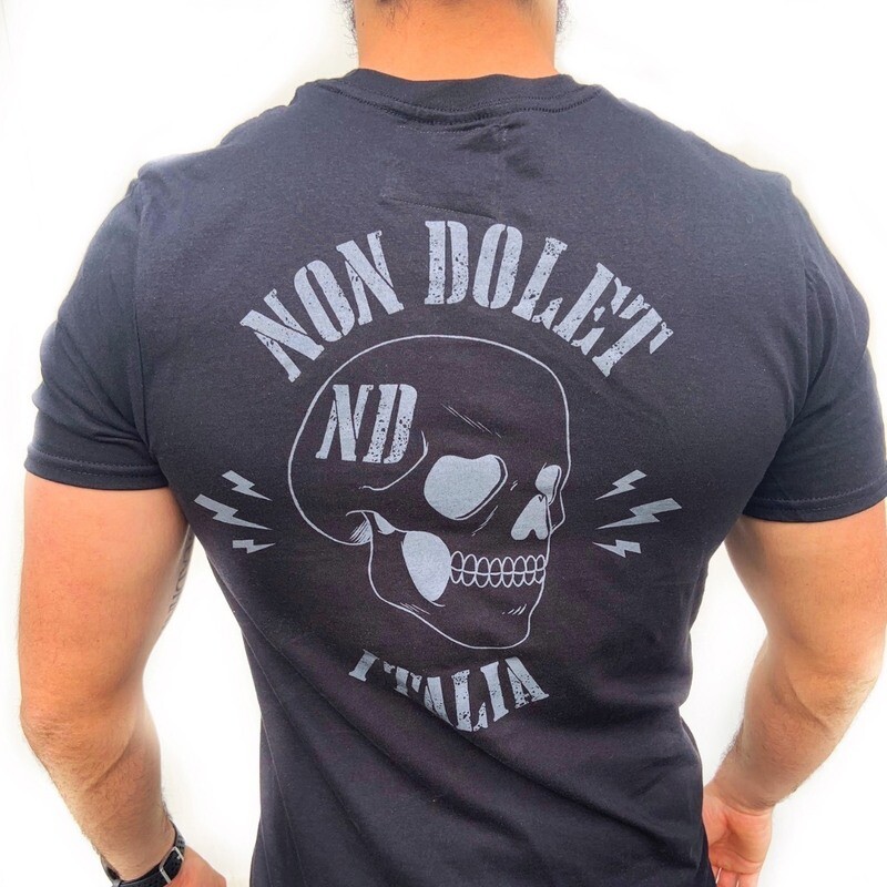 NON DOLET SKULL, Basic Line,  Black