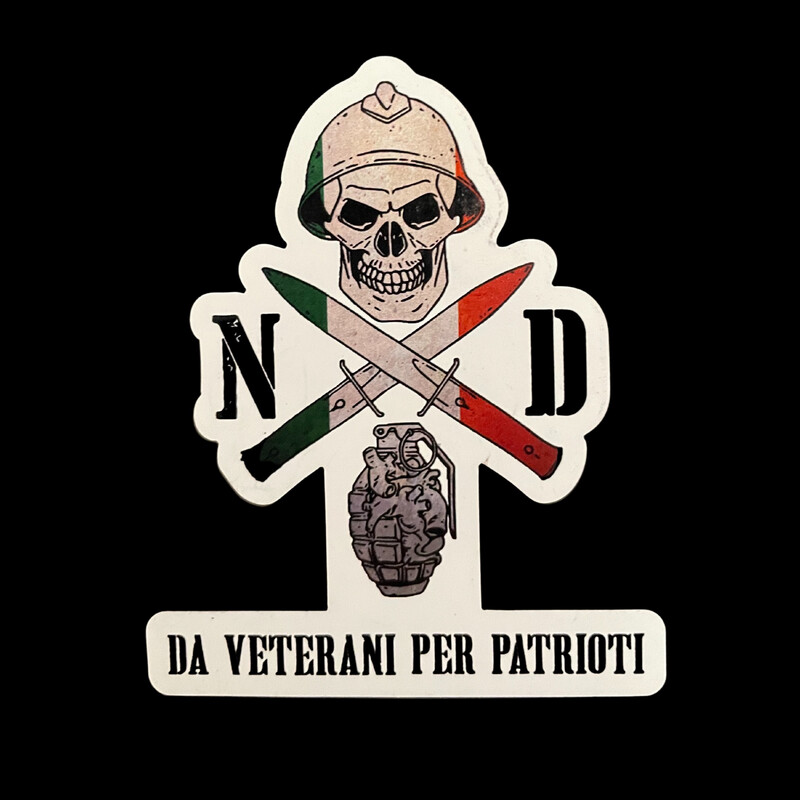 Calamita NON DOLET ITALIA Morbida Tricolore White