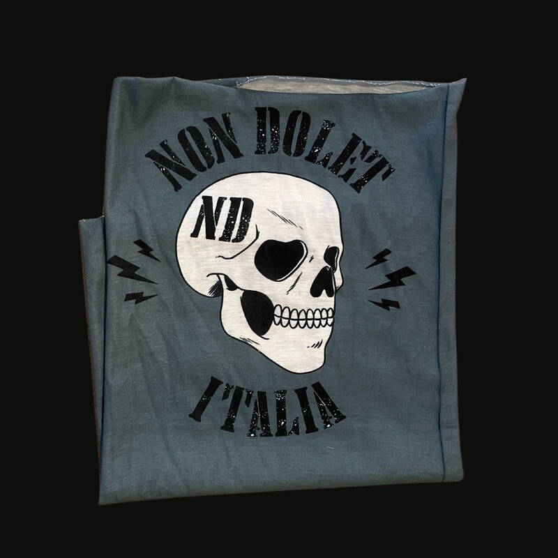 NON DOLET ITALIA Collare Gray SKULL
