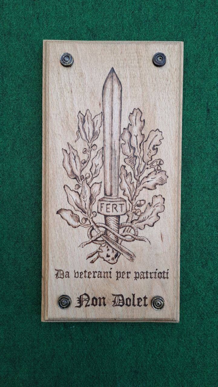 VeteranArte - Crest NON DOLET - FERT