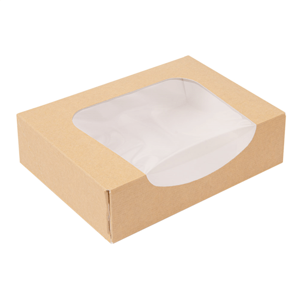 Biobox conchiglia finestrata 17,5x12 cm