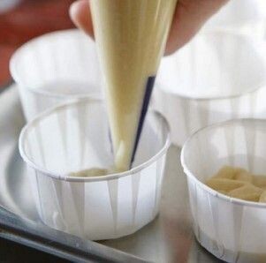 Pirottini e coppette porta salse