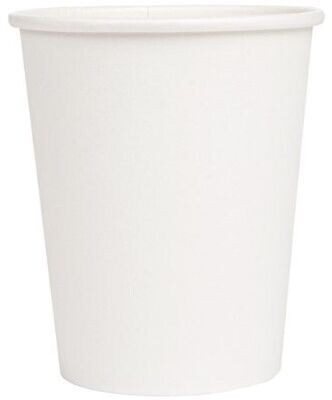 Bicchiere bianco 240 ml CARTA + PE