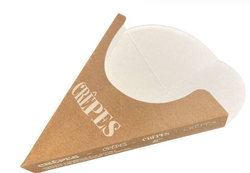 Cono per crêpes compostabile