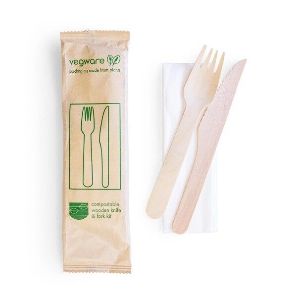 Kit bis posate in LEGNO