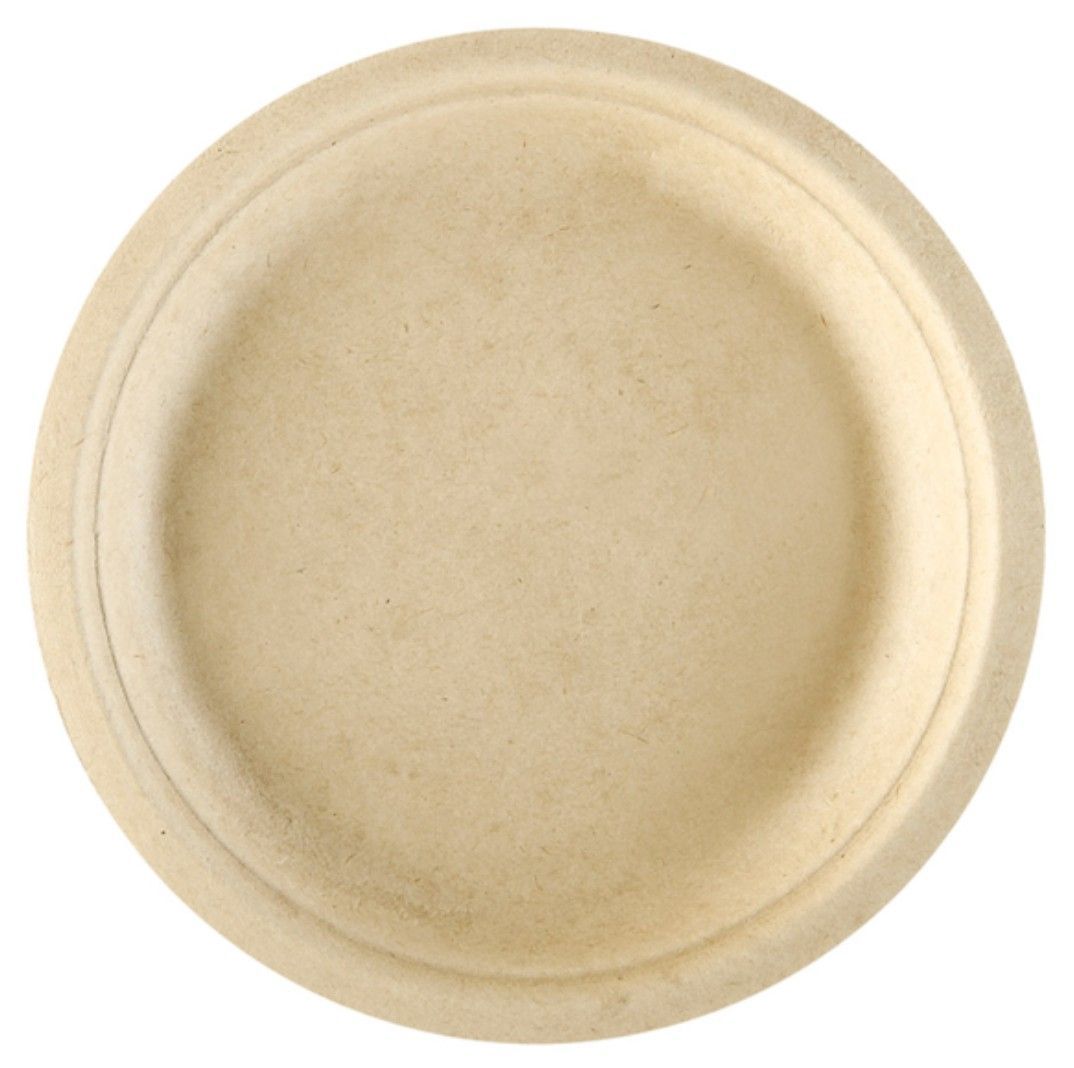 Piatto tondo Ø 26 cm POLPA AVANA (50 pz)