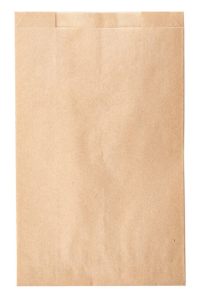 Sacchetto avana antiunto 12+6x24 cm (100 pz)
