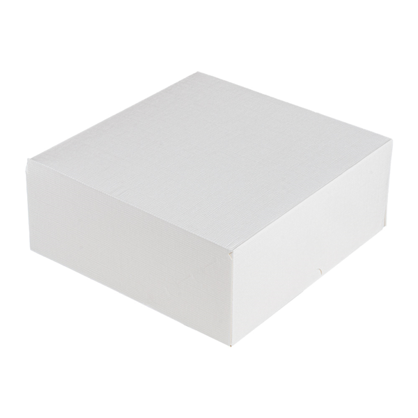 Scatola torta quadrata BIANCA (50 pz)