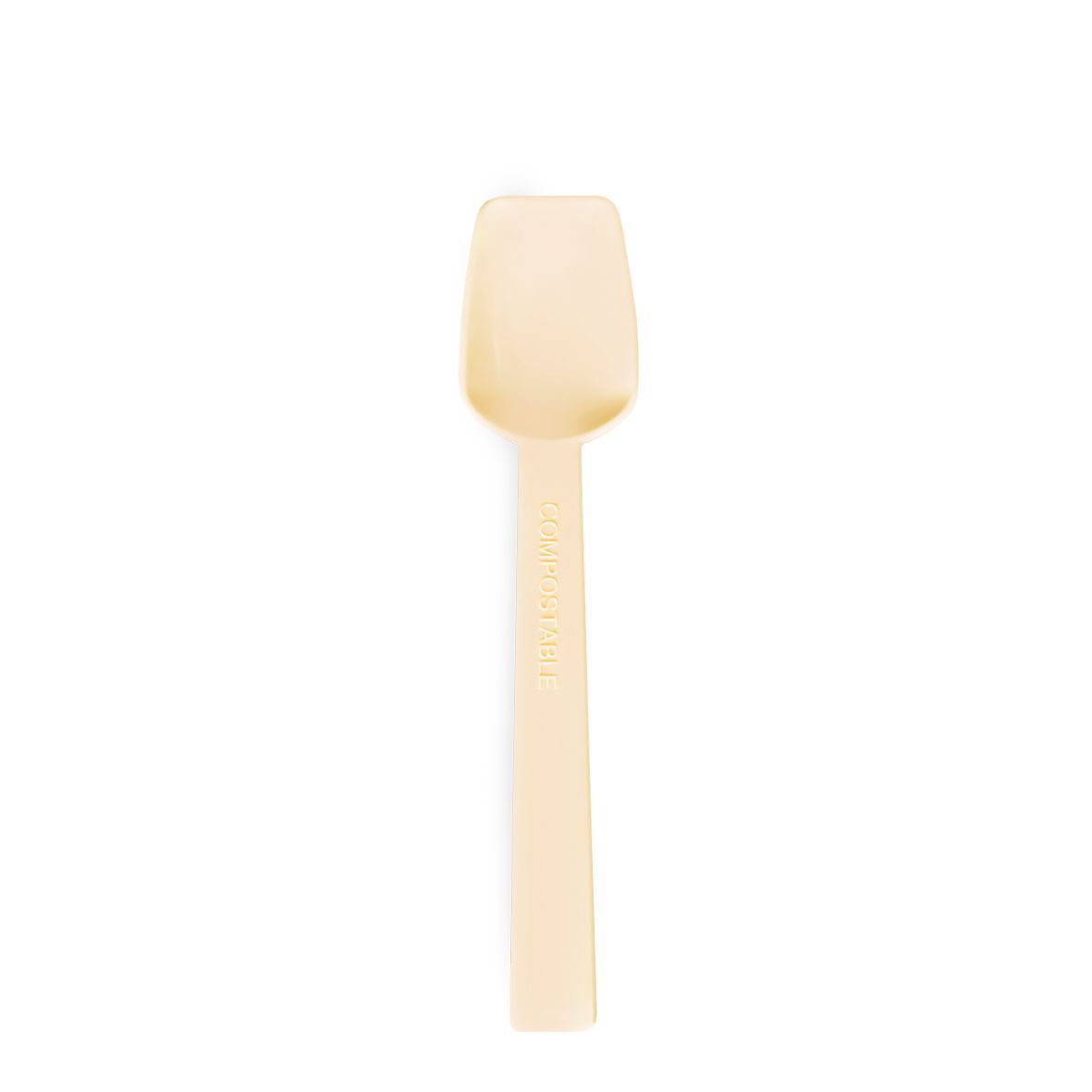 Paletta gelato 9,5 cm PLA beige (1 kg/530 pz)