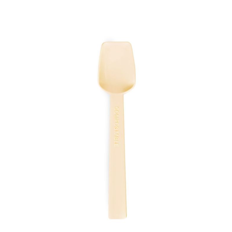 Paletta gelato 9,5 cm PLA beige (1 kg/530 pz) Paletta gelato 9,5 cm PLA beige (1 kg/530 pz)