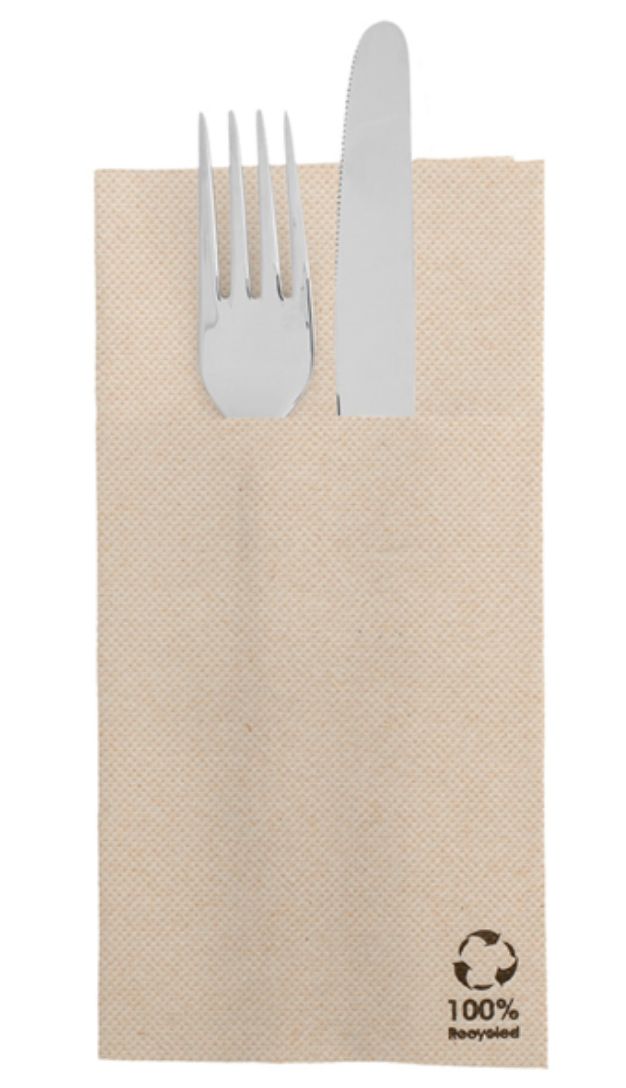 Tovagliolo AVANA CANGURO/PORTA POSATE 39x40 in carta (50 pz)