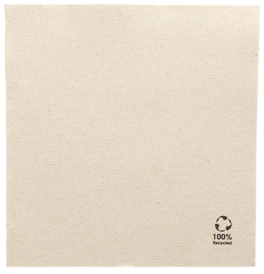 Tovagliolo CREMA 33x33 in carta DOUBLE POINT (50 pz)