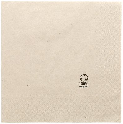 Tovagliolo CREMA 39x39 cm in carta 2 VELI (50 pz)