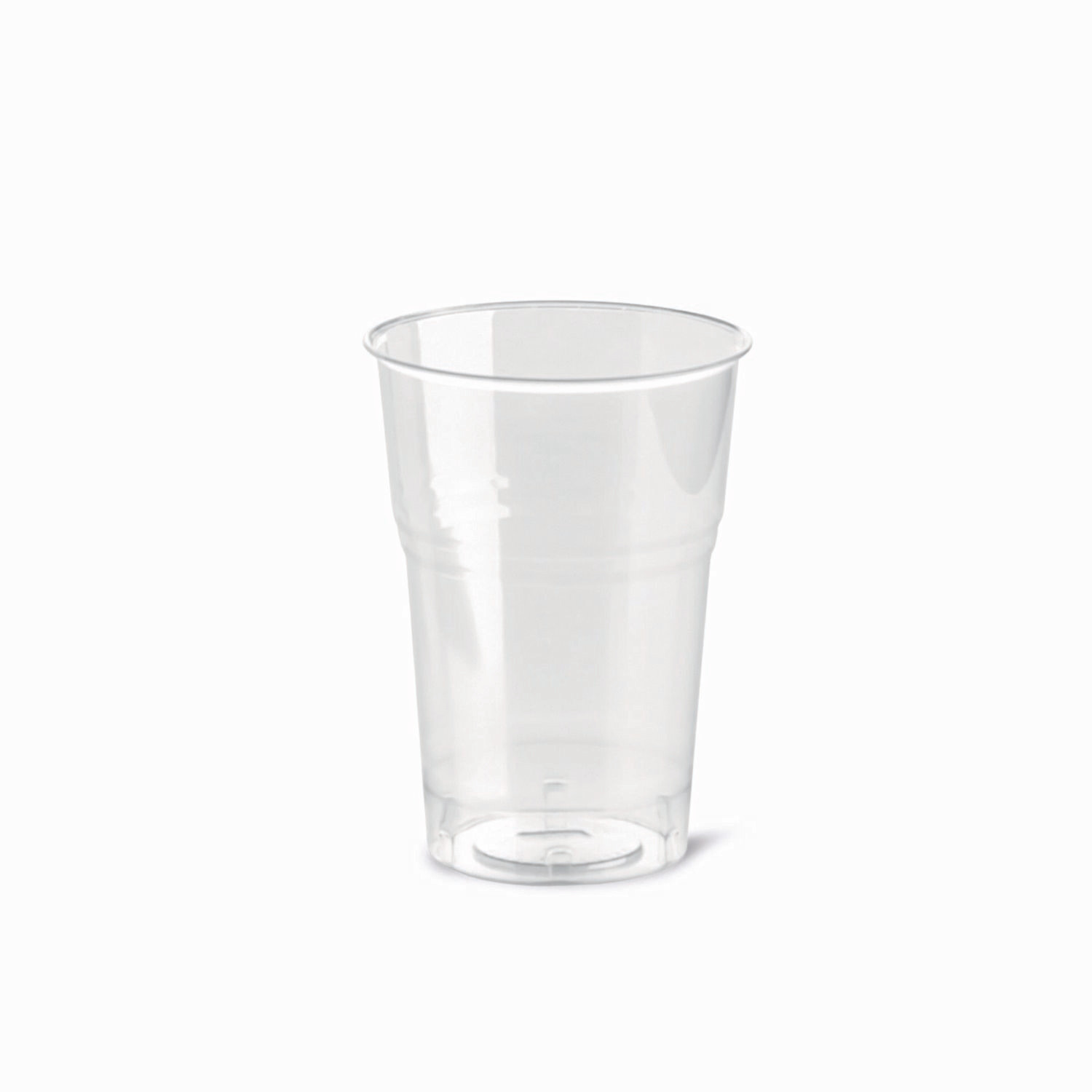 Bicchiere in PLA 500 ml - tacca 400 ml (50 pz) - coperchio abbinabile IS292005 - IS290134