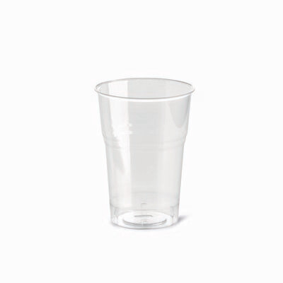 Bicchiere in PLA 500 ml - tacca 400 ml (50 pz) - coperchio abbinabile IS292005 - IS290134