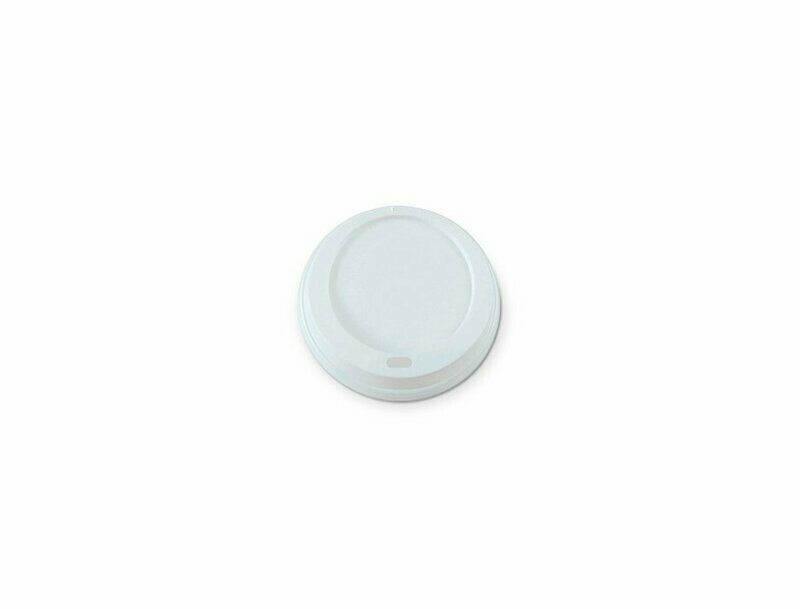 Coperchio in CPLA BIANCO Ø 6,2 cm (50 pz) per bicchieri caffè GP18075 - GP17909