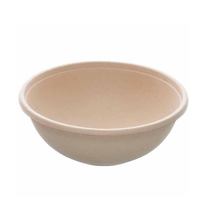 Ciotola in POLPA AVANA 750 ml (75 pz) - coperchio abbinabile DARG1040