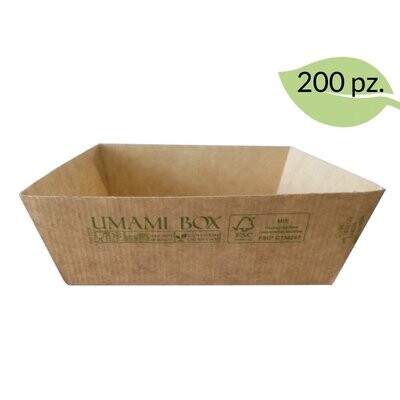 Biobox compostabile in CARTA KRAFT 13x13x5 cm (50 pz) - coperchio abbinabile ETUL106W Biobox compostabile in CARTA KRAFT 13x13x5 cm (50 pz) - coperchio abbinabile ETUL106W