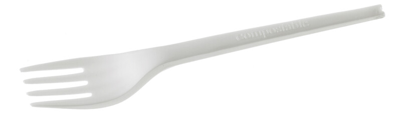 Forchetta in CPLA BIANCO L 16,5 cm (50 pz)