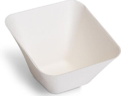 Mini vaso in POLPA BIANCA (50 pz) - LINEA FINGERFOOD Mini vaso in POLPA BIANCA (50 pz) - LINEA FINGERFOOD