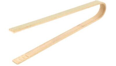 Pinza per finger food in BAMBOO L 16 cm (100 pz)