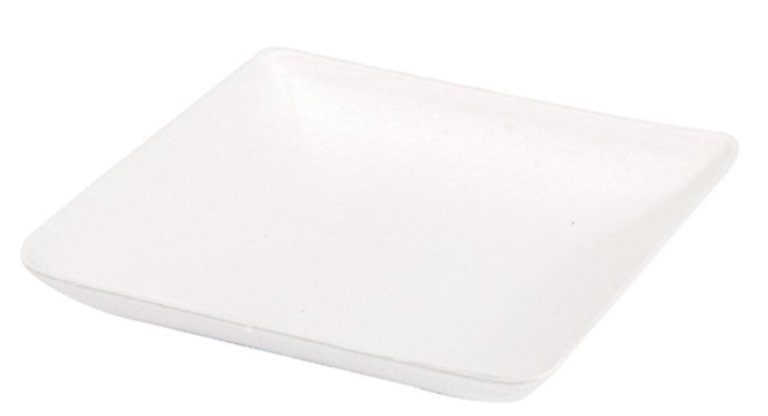 Mini piatto quadrato 6,5x6,5 POLPA (50 pz) - LINEA FINGERFOOD
