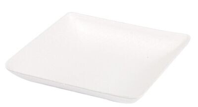 Mini piatto quadrato 6,5x6,5 POLPA (50 pz) - LINEA FINGERFOOD