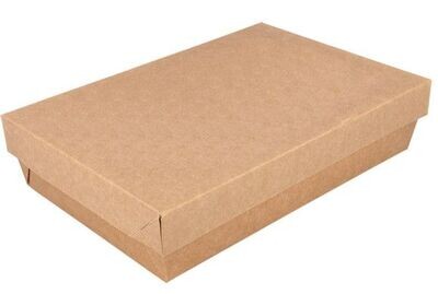 Biobox AVANA con coperchio chiuso 21x14x5 cm (25 pz)