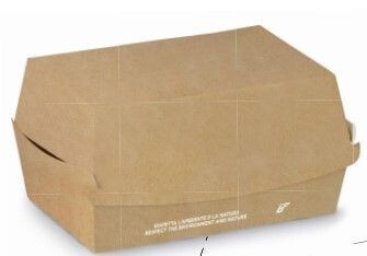 Porta burger in CARTA AVANA 10x10 H 7 cm (50 pz)