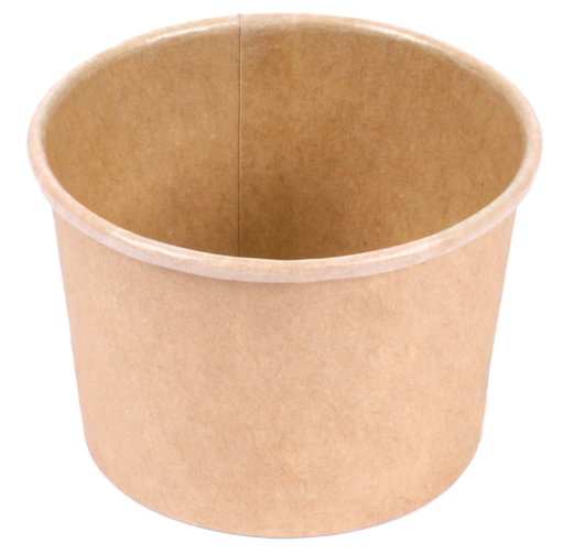 Coppetta porta salse/gelati in CARTA AVANA 70 ml (50 pz) - coperchio abbinabile GP25442