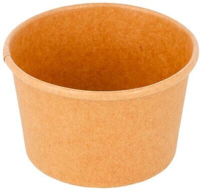 Coppetta gelato in CARTONCINO KRAFT 120 ml (50 pz)