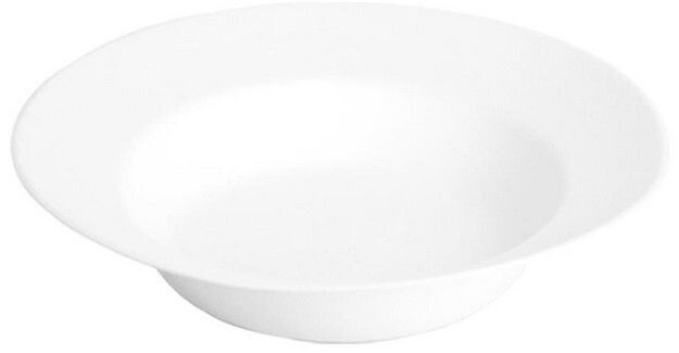 Piatto fondo in POLPA BIANCA 400 ml - LINEA ELEGANCE (50 pz)