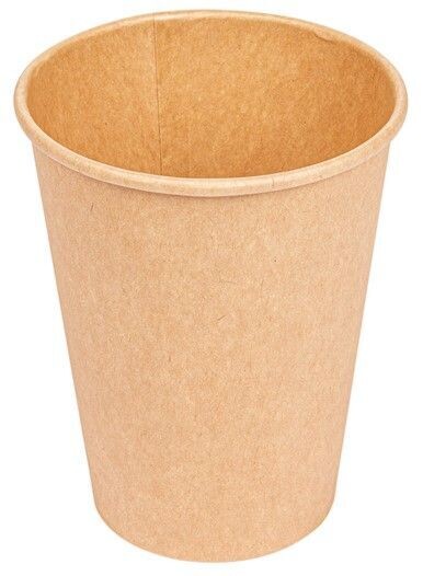 Bicchiere in CARTONCINO KRAFT 360 ml (50 pz) - coperchio abbinabile DAJPSB12