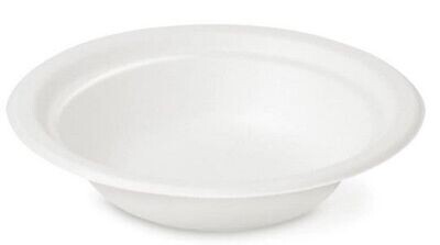 Piatto fondo in POLPA BIANCA 400 ml (50 pz)