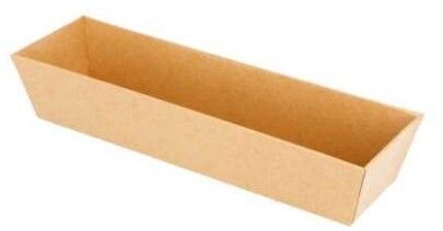 Barchetta sushi in CARTA KRAFT 19x8,5 cm (50 pz) - coperchio abbinabile GP22497