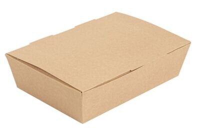 Conchiglia in CARTONCINO KRAFT 1000 ml (60 pz)