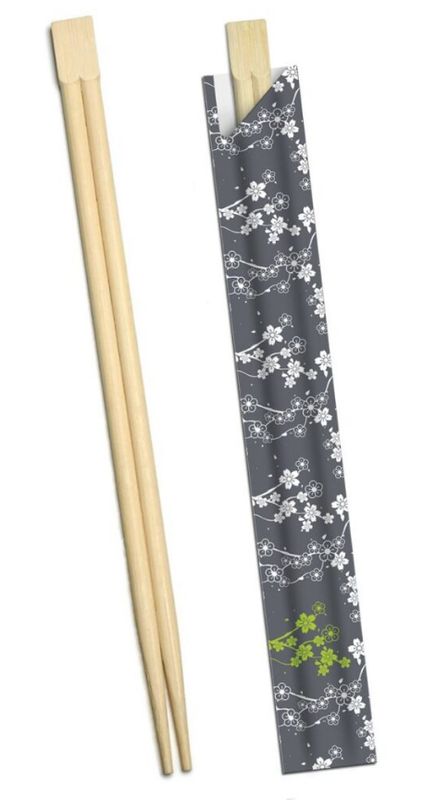 Bacchette sushi imbustate L 21 cm (100 pz)