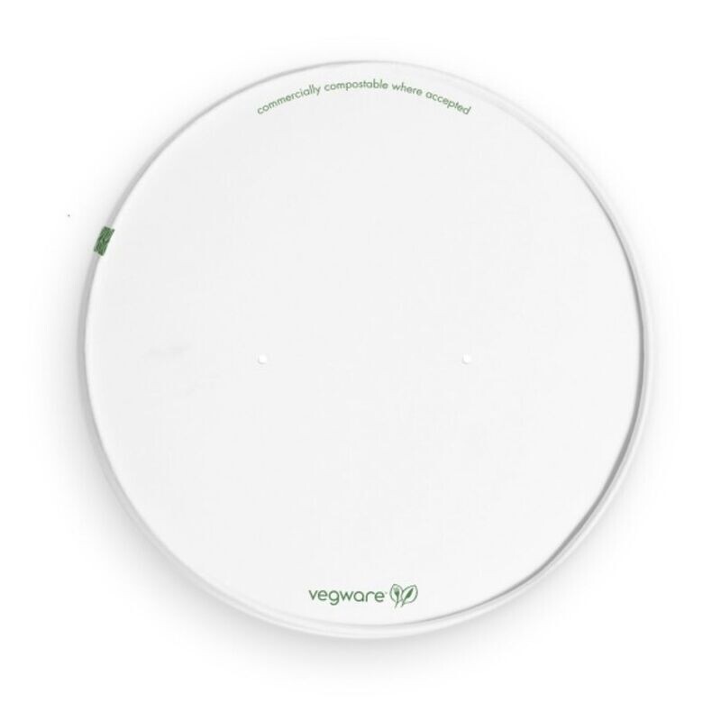 Coperchio in CARTONCINO/PLA BIANCO per VERSC32 (50 pz)