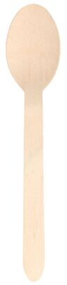 Cucchiaio in LEGNO L 16 cm (50 pz)