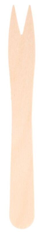 Forchettina NUGGETS in LEGNO L 8,5 cm (1000 pz)