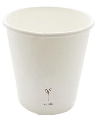 Bicchiere in carta BIANCA 200 ml (50 pz)