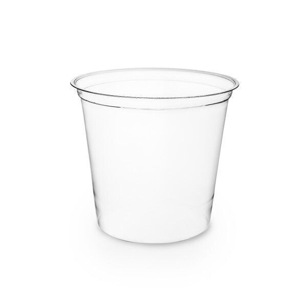 Coppetta in PLA 710 ml (50 pz) - coperchio abbinabile VEVDC120H