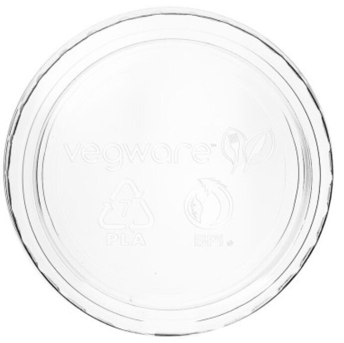Coperchio in PLA per coppetta porta salse VECF7054 - VECF7057 (100 pz)