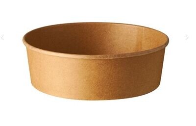 Poke in CARTONCINO COMPOSTABILE 500 ml (50 pz) - coperchio abbinabile PI87915